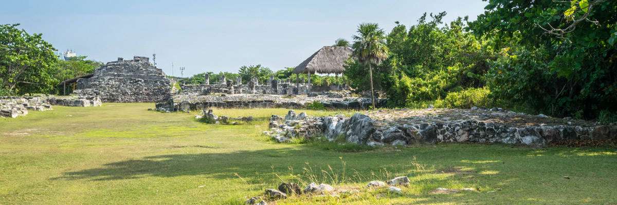 An archeological park in Cancun. My first acquaintance with the Mayans!