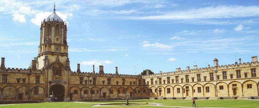 One of the most famous university cities of England; Oxford.