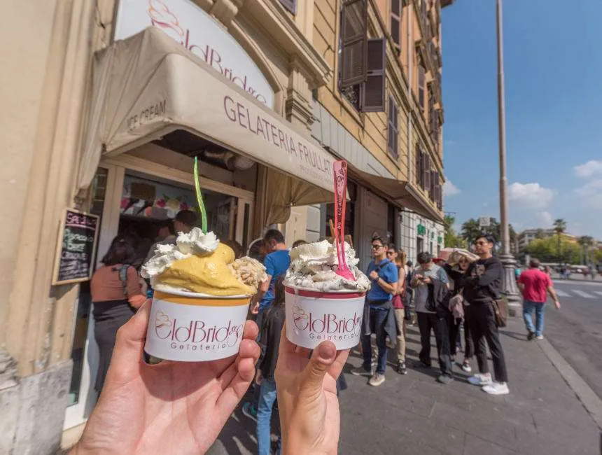 how to be skinny by eating like an italian: get small ice creams 