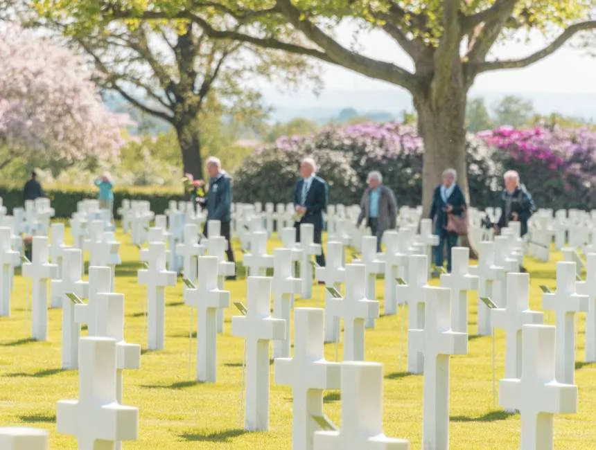 faces of margraten american cemetery